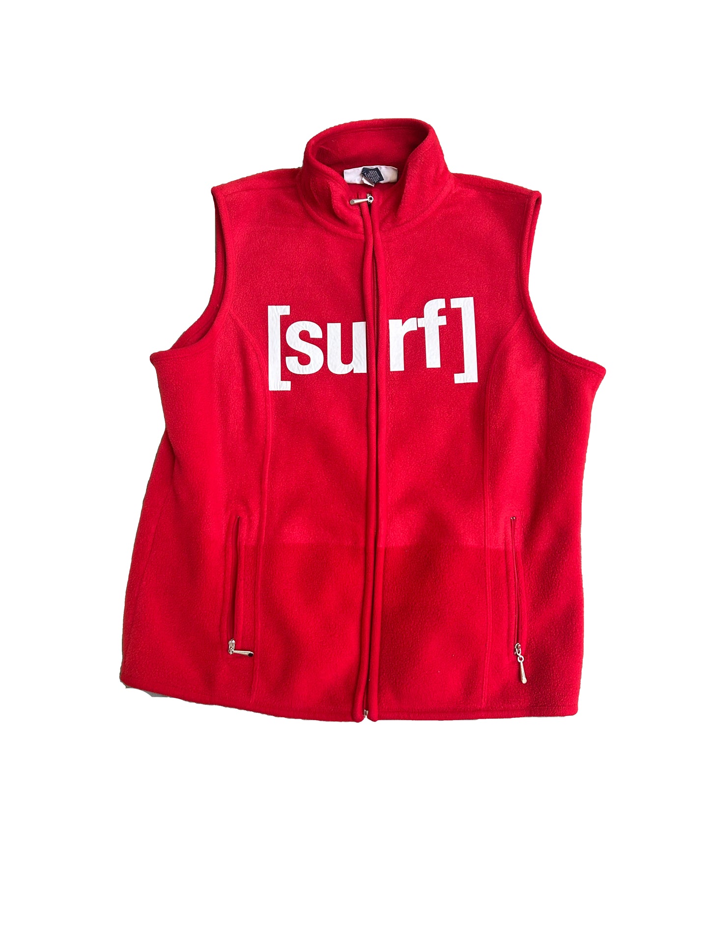 [Surf] RED PUFFER VEST